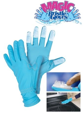 Manusi menaj cu perii Magic Bristle Gloves